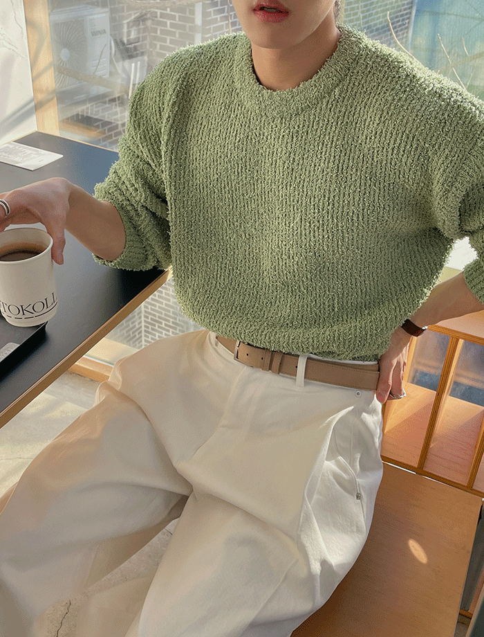 Loose Tail Cotton Knit