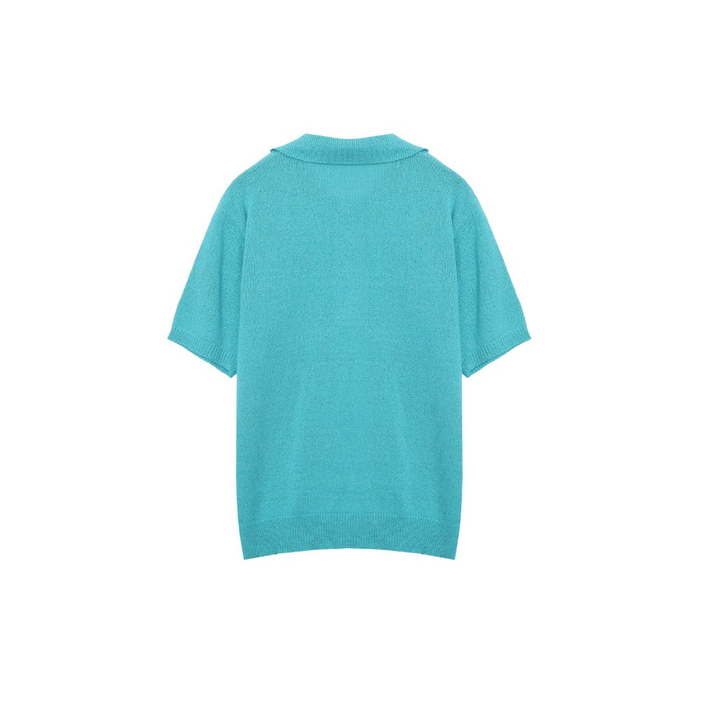 반팔 티셔츠 스카이블루 색상 이미지-S1L47