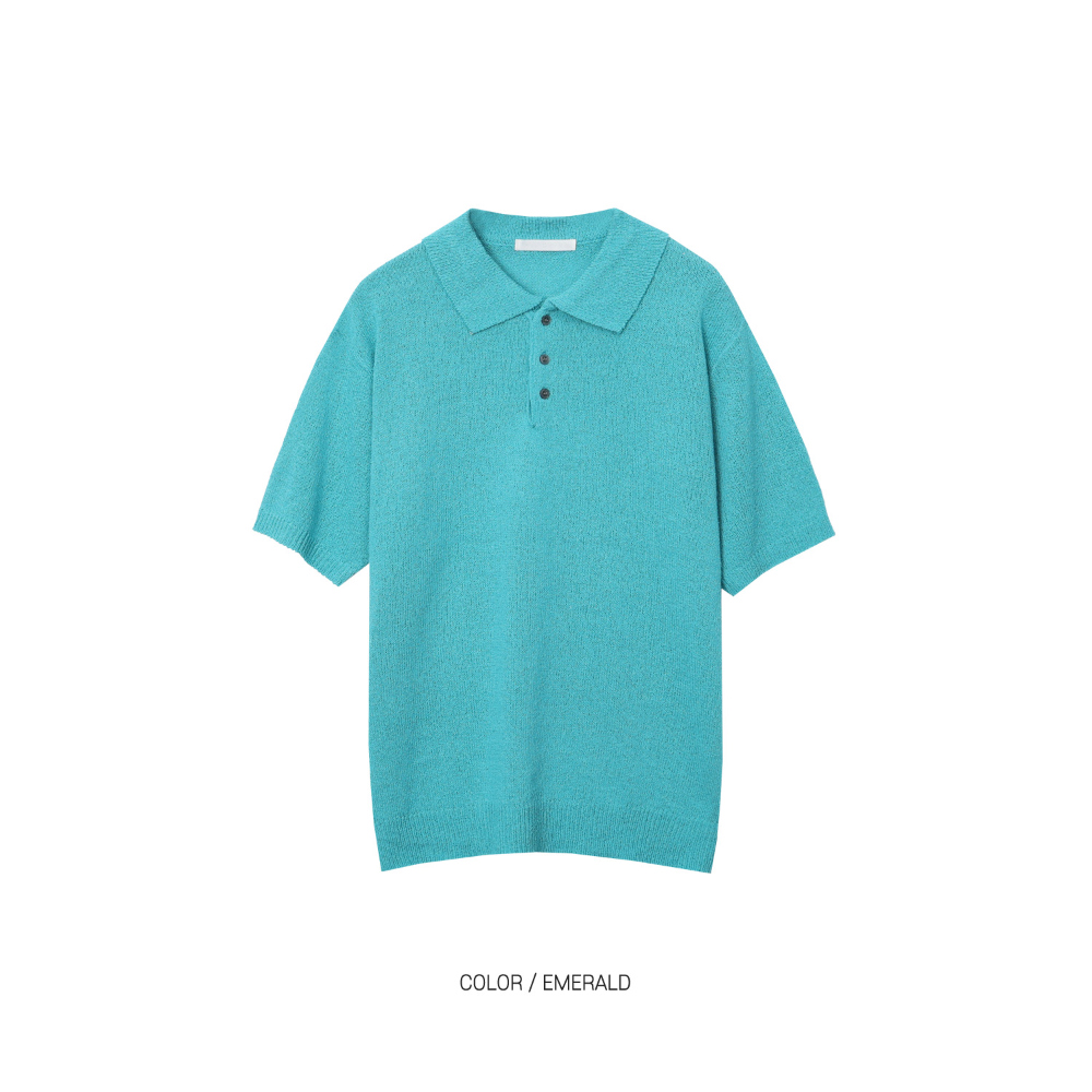 반팔 티셔츠 스카이블루 색상 이미지-S1L46