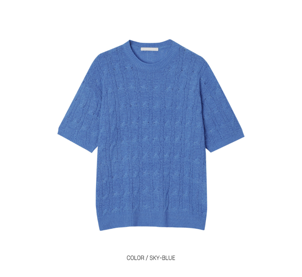 반팔 티셔츠 블루 색상 이미지-S2L6