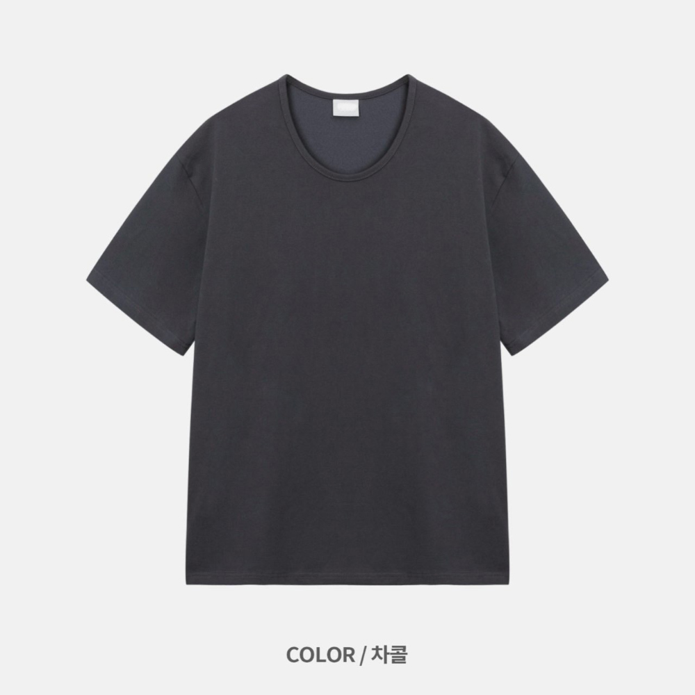 반팔 티셔츠 라벤더 색상 이미지-S2L2